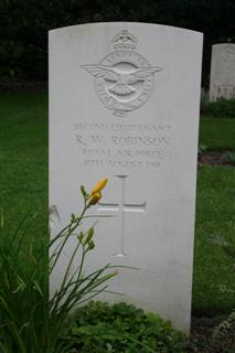 Second Lieutenant R.w.Robinson RAF