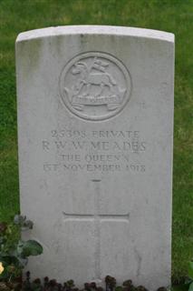 Private R.W.W.Meades